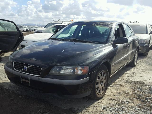 YV1RS61R912088855 - 2001 VOLVO S60 BLACK photo 2