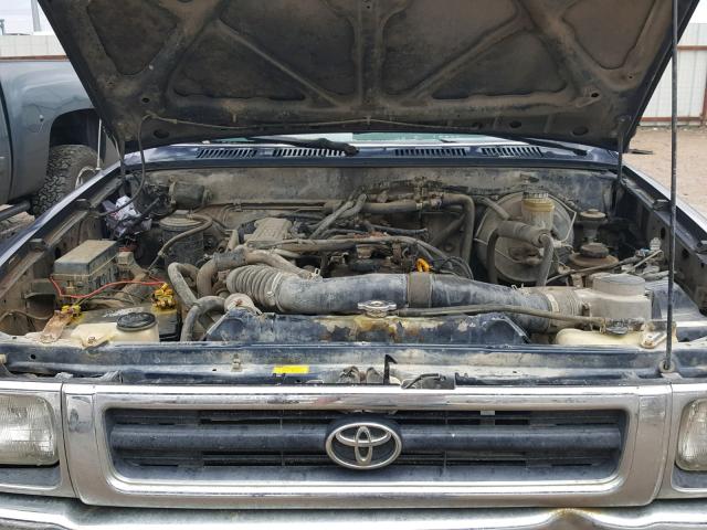 JT4RN13P1P6050758 - 1993 TOYOTA PICKUP 1/2 BLUE photo 7