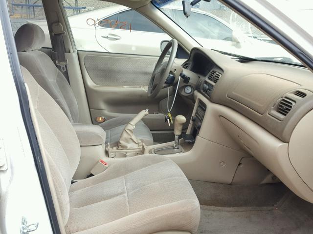 1YVGF22C915228321 - 2001 MAZDA 626 ES WHITE photo 5