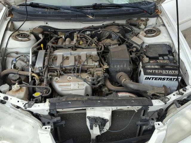 1YVGF22C915228321 - 2001 MAZDA 626 ES WHITE photo 7