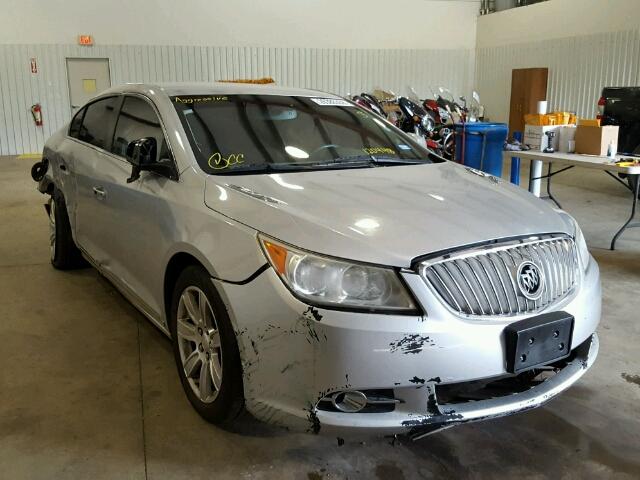 1G4GC5EG2AF120448 - 2010 BUICK LACROSSE C SILVER photo 1