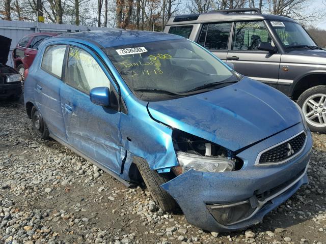 ML32A3HJ2HH003678 - 2017 MITSUBISHI MIRAGE ES BLUE photo 9