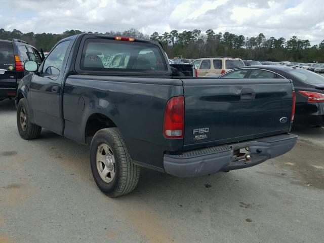 1FTRF17282NB82698 - 2002 FORD F150 GREEN photo 3