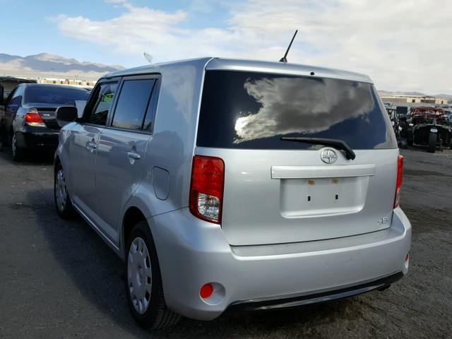 JTLZE4FE1EJ057302 - 2014 TOYOTA SCION XB 银色 照片 3
