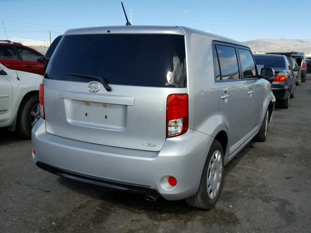 JTLZE4FE1EJ057302 - 2014 TOYOTA SCION XB 银色 照片 4