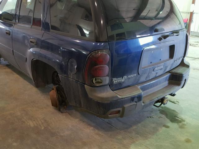 1GNDT13S932362212 - 2003 CHEVROLET TRAILBLAZE BLUE photo 9