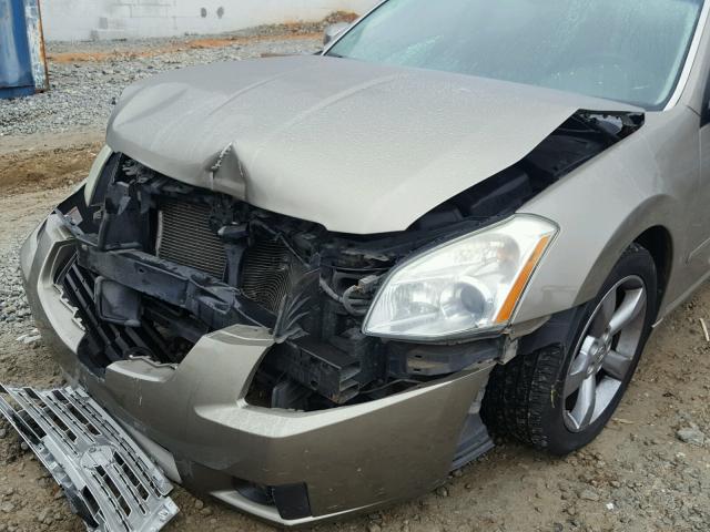 1N4BA41E68C834457 - 2008 NISSAN MAXIMA SE TAN photo 9