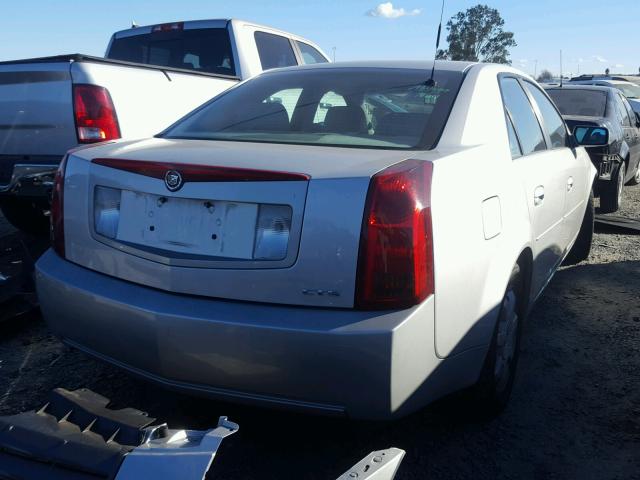 1G6DM57N930104241 - 2003 CADILLAC CTS SILVER photo 4