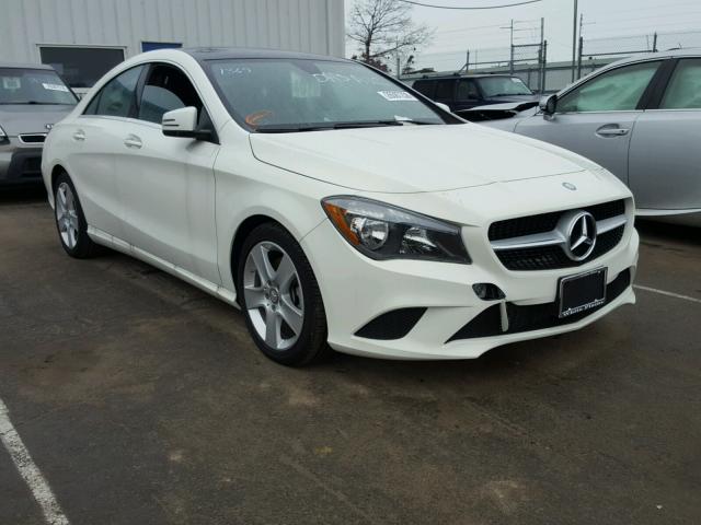 WDDSJ4GBXGN299441 - 2016 MERCEDES-BENZ CLA 250 4M WHITE photo 1