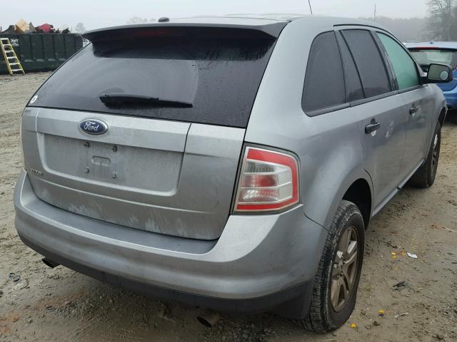 2FMDK36C87BB00589 - 2007 FORD EDGE SE GRAY photo 4