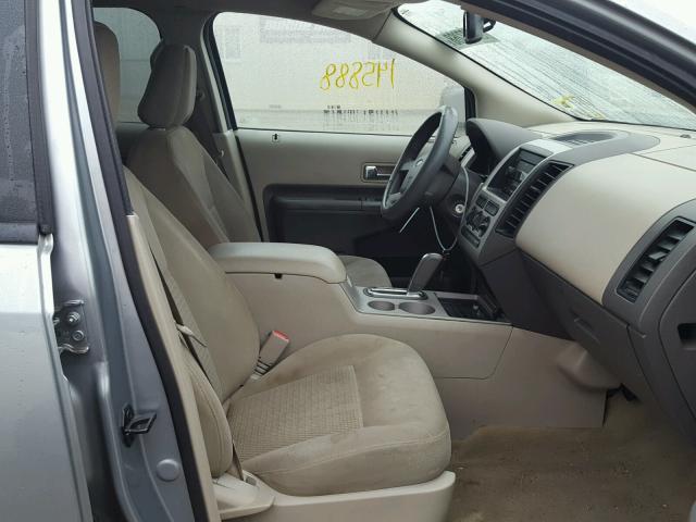 2FMDK36C87BB00589 - 2007 FORD EDGE SE GRAY photo 5