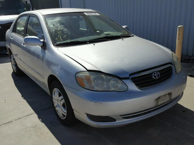 1NXBR32E25Z450754 - 2005 TOYOTA COROLLA SILVER photo 1