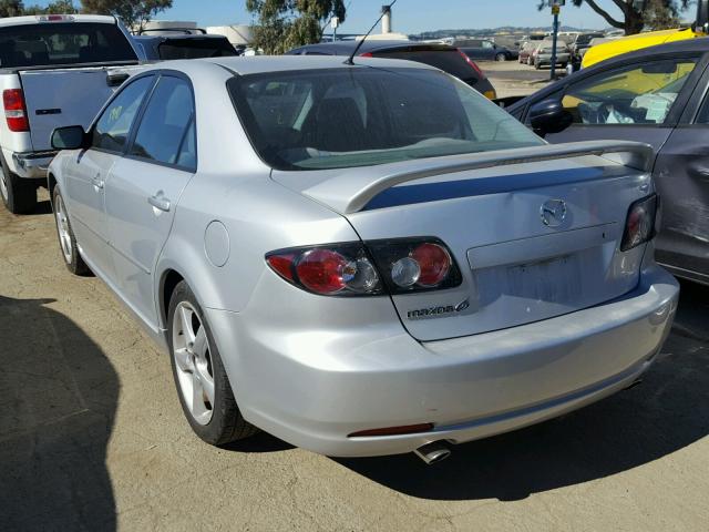 1YVHP80C685M23715 - 2008 MAZDA 6 I SILVER photo 3