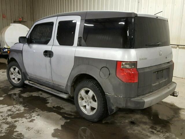 5J6YH285X3L801877 - 2003 HONDA ELEMENT EX SILVER photo 3