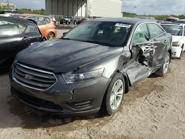 1FAHP2E87GG146394 - 2016 FORD TAURUS SEL GRAY photo 2