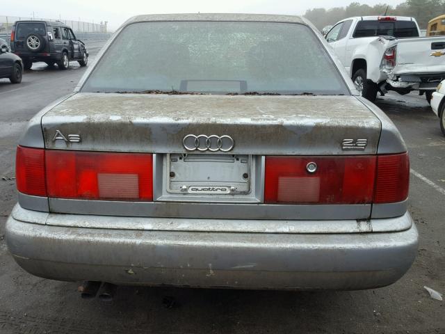 WAUGA84A8TN015816 - 1996 AUDI A6 2.8 QUA SILVER photo 9