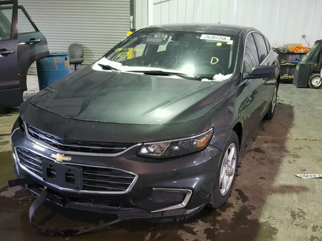 1G1ZB5ST5HF278366 - 2017 CHEVROLET MALIBU LS 石墨色 照片 2
