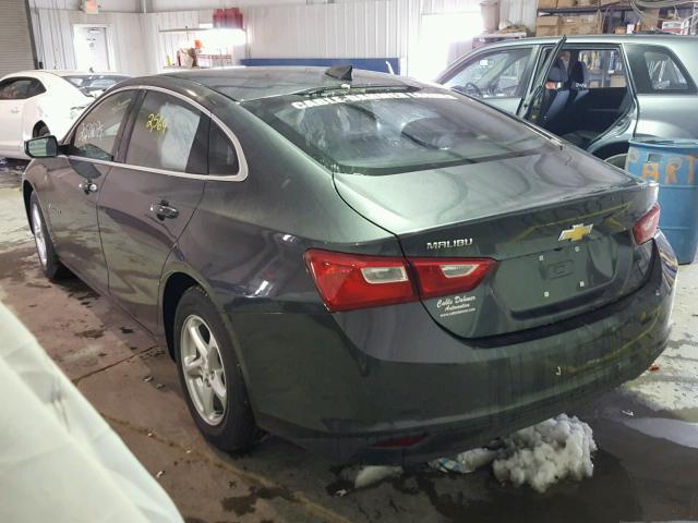 1G1ZB5ST5HF278366 - 2017 CHEVROLET MALIBU LS 石墨色 照片 3