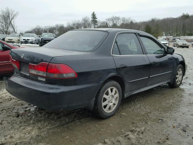 1HGCG66882A150087 - 2002 HONDA ACCORD EX BLACK photo 4