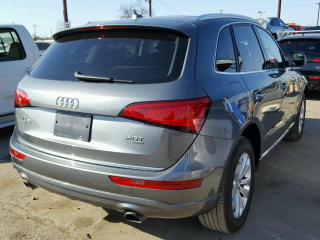 WA1CFAFP0FA032174 - 2015 AUDI Q5 PREMIUM GRAY photo 4