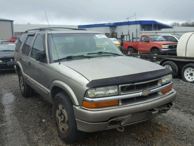 1GNDT13W42K155292 - 2002 CHEVROLET BLAZER TAN photo 1