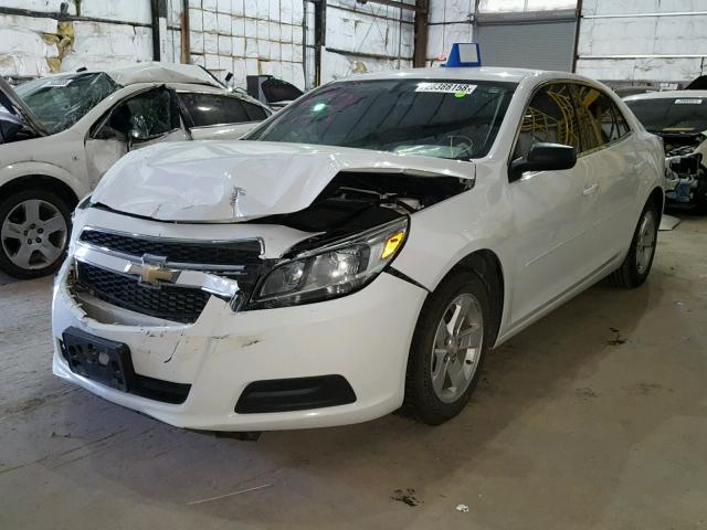 1G11B5SA6DF193400 - 2013 CHEVROLET MALIBU LS თეთრი ფოტო 2