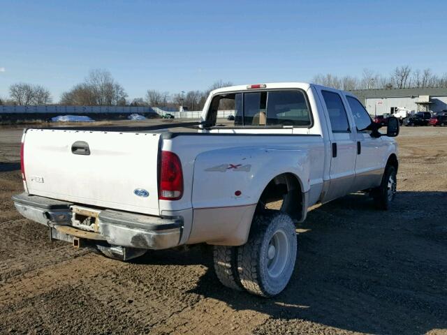 1FTWW33F7XEB53563 - 1999 FORD F350 SUPER WHITE photo 4