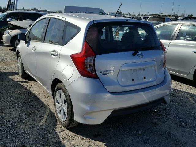 3N1CE2CP0HL364567 - 2017 NISSAN VERSA NOTE SILVER photo 3