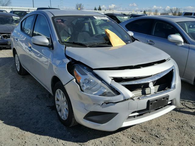 3N1CN7AP5GL874153 - 2016 NISSAN VERSA S SILVER photo 1