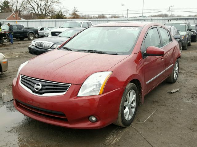 3N1AB6AP5CL630894 - 2012 NISSAN SENTRA 2.0 RED photo 2