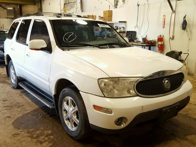 5GADT13S252243608 - 2005 BUICK RAINIER CX WHITE photo 1