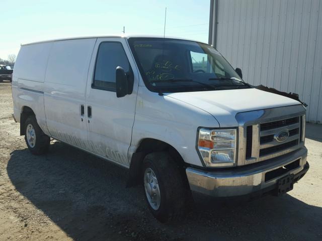 1FTNE1EW7ADA88517 - 2010 FORD ECONOLINE WHITE photo 1