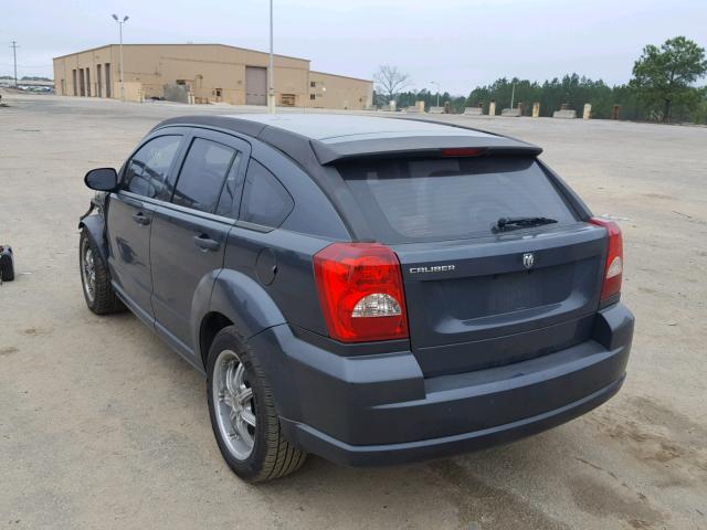 1B3HB28B28D605173 - 2008 DODGE CALIBER GRAY photo 3