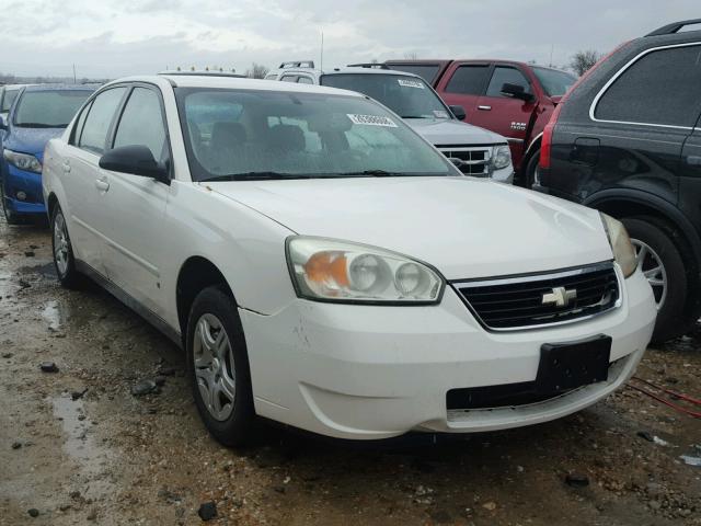 1G1ZS58F48F141064 - 2008 CHEVROLET MALIBU LS WHITE photo 1