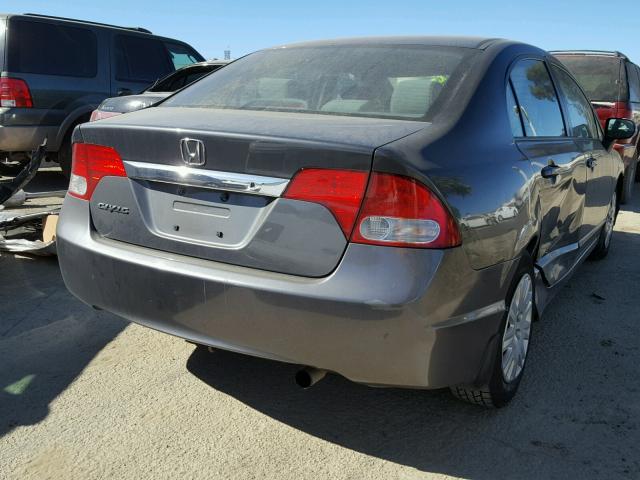 2HGFA1F30BH502599 - 2011 HONDA CIVIC VP GRAY photo 4