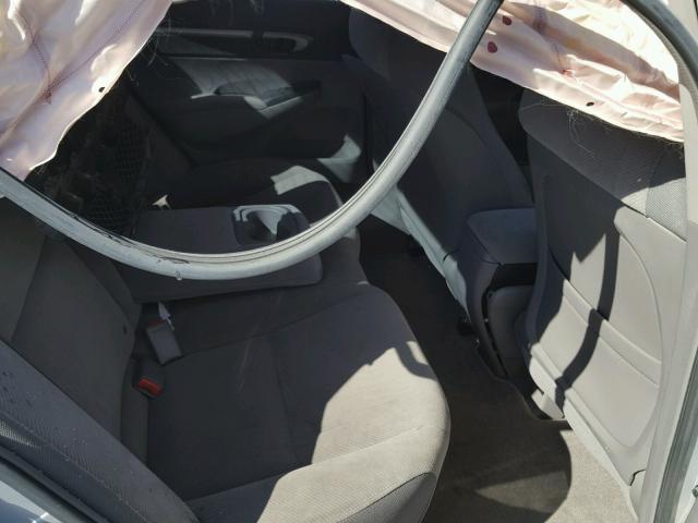 1HGFA16899L019086 - 2009 HONDA CIVIC EX Արծաթագույն լուսանկար 6