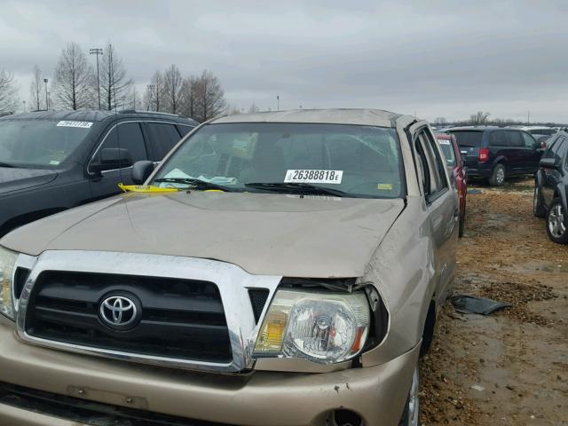 5TETX22N36Z271432 - 2006 TOYOTA TACOMA ACC GOLD photo 9