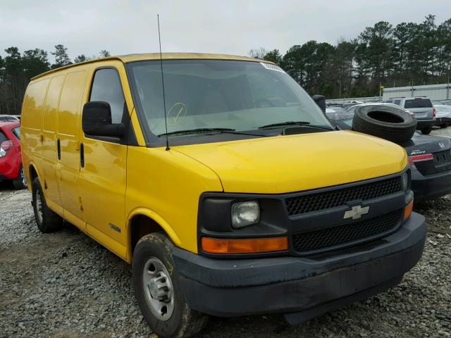 1GCGG25V461249866 - 2006 CHEVROLET EXPRESS G2 YELLOW photo 1