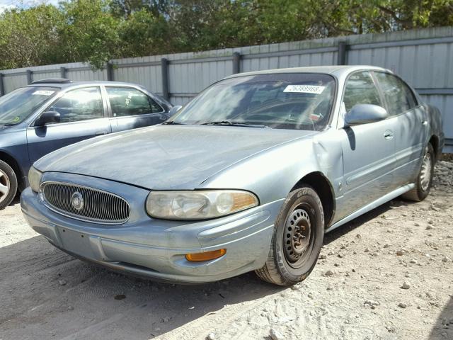 1G4HP52K93U170554 - 2003 BUICK LESABRE CU BLUE photo 2