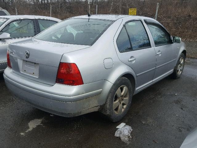 3VWSK69M43M070630 - 2003 VOLKSWAGEN JETTA GLS SILVER photo 4