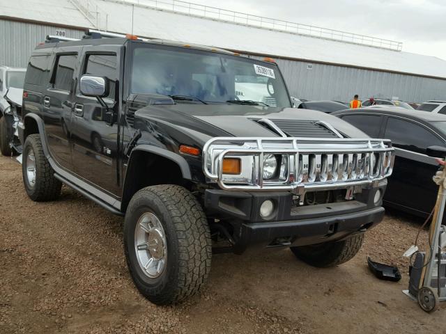 5GRGN23U75H132450 - 2005 HUMMER H2 BLACK photo 1