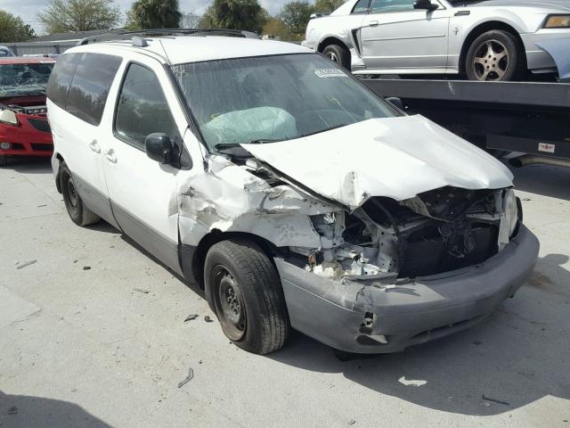 4T3ZF13C41U359074 - 2001 TOYOTA SIENNA LE WHITE photo 1