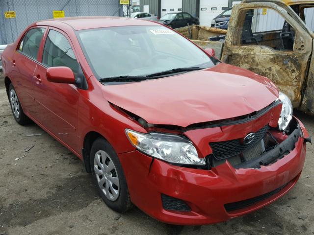 1NXBU4EE9AZ192016 - 2010 TOYOTA COROLLA LE 红色 照片 1