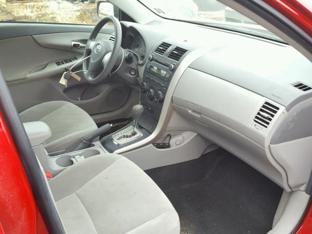 1NXBU4EE9AZ192016 - 2010 TOYOTA COROLLA LE 红色 照片 5