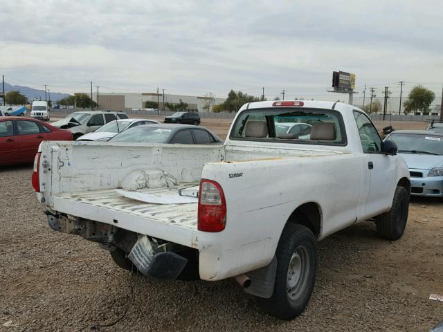 5TBJU32126S465278 - 2006 TOYOTA TUNDRA WHITE photo 4