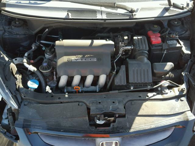 JHMGD38697S030074 - 2007 HONDA FIT S შავი ფოტო 7