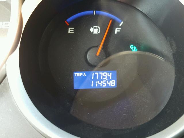 JHMGD38697S030074 - 2007 HONDA FIT S შავი ფოტო 8