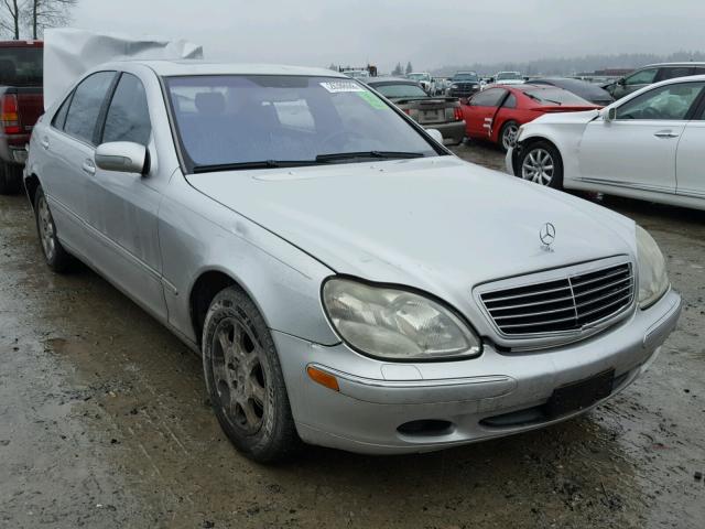 WDBNG70J91A207614 - 2001 MERCEDES-BENZ S 430 SILVER photo 1