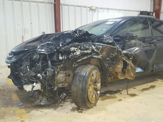 1C3CCCBG8FN518762 - 2015 CHRYSLER 200 S 黑色 照片 10