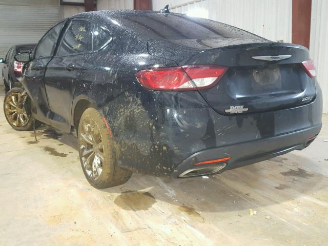 1C3CCCBG8FN518762 - 2015 CHRYSLER 200 S 黑色 照片 3